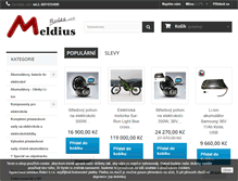 Tablet Screenshot of meldius.com